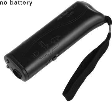 Pet Dog Repeller Anti Barking Stop Bark Training Device Trainer Led Ultrasone 3 In 1 Anti Barking Ultrasone Outdoor Training zwart