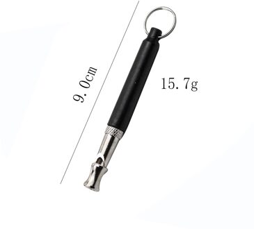 Pet Dog Training Whistle Ultrasoon Geluid Pitch Rustig Trainning Fluitjes Hond Training Gehoorzaamheid Zwart Whistletool Accessoires