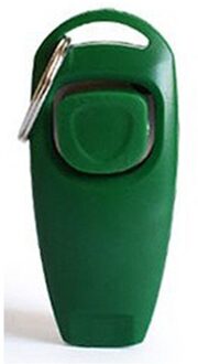 Pet Dog Whistle En Clicker Puppy Stop Barking Training Aid Tool Clicker Draagbare Trainer Huisdier Producten Levert groen