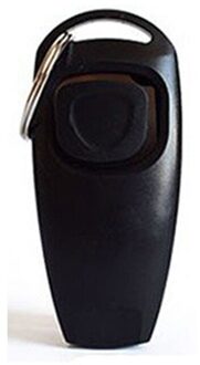 Pet Dog Whistle En Clicker Puppy Stop Barking Training Aid Tool Clicker Draagbare Trainer Huisdier Producten Levert zwart