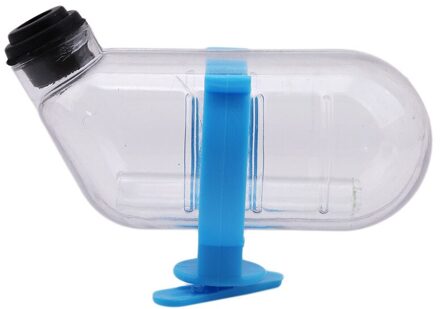Pet Drinken Fonteinen Plastic Automatische Drinkwater Kom Voor Hamster Huisdier Water Dispenser Hamster Drinke blauw
