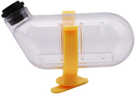 Pet Drinken Fonteinen Plastic Automatische Drinkwater Kom Voor Hamster Huisdier Water Dispenser Hamster Drinke geel