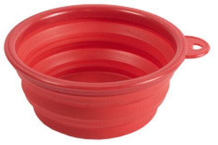 Pet Feeder Opvouwbare Siliconen Kom Outdoor Reizen Draagbare Hond Drinkwater Huisdier Kom Geurvrij Niet Giftig Puppy voedsel Container 1