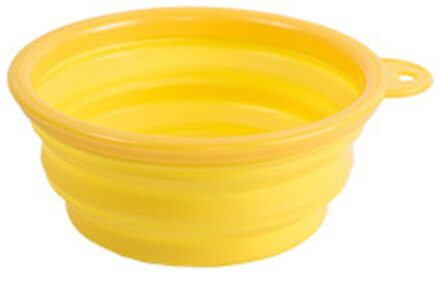 Pet Feeder Opvouwbare Siliconen Kom Outdoor Reizen Draagbare Hond Drinkwater Huisdier Kom Geurvrij Niet Giftig Puppy voedsel Container 2
