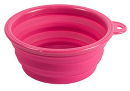Pet Feeder Opvouwbare Siliconen Kom Outdoor Reizen Draagbare Hond Drinkwater Huisdier Kom Geurvrij Niet Giftig Puppy voedsel Container 5