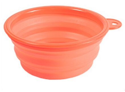 Pet Feeder Opvouwbare Siliconen Kom Outdoor Reizen Draagbare Hond Drinkwater Huisdier Kom Geurvrij Niet Giftig Puppy voedsel Container 6
