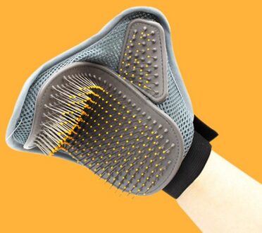 Pet Grooming Handschoen Ontharing Borstel Kat Hond Bont Haar Grooming Handschoen Pet Douche Kammen Bad Accessoires