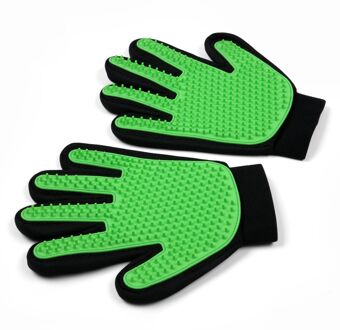 Pet Grooming Handschoenen 333 Pin Siliconen Handschoenen Rits Stijl Kat Hond Bad Handschoenen Huisdier Massage Haarborstel Kleine Hond Kat producten