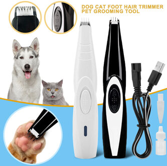 Pet Grooming Machine Hond Kat Hair Trimmer Elektrische Usb Oplaadbare Huisdieren Nagelknipper Slijpen & Haar Trimmer & Voet Haar #2