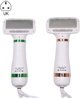 Pet Hair Kam 2 In 1 Föhn Kat Drogen Air Ontharing Kam Massage Com Drogers Hond Levert huisdier Producten 1stk AU