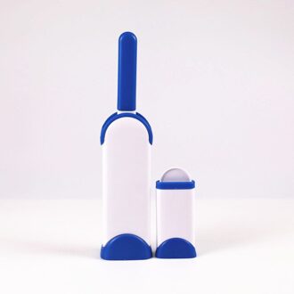 Pet Hair Remover Brush Hond Kat Hair Remover Pet Combtool Bont Borstel Base Double-Side Meubels Sofa Kleren Schoonmaken pluizenborstel donker blauw reeks