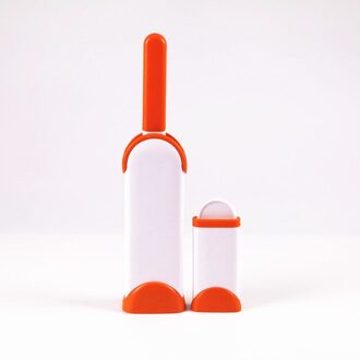 Pet Hair Remover Brush Hond Kat Hair Remover Pet Combtool Bont Borstel Base Double-Side Meubels Sofa Kleren Schoonmaken pluizenborstel oranje reeks