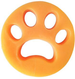 Pet Hair Remover Herbruikbare Wasserij Bont Catcher Reinigingsproducten Accessoires Haar Verwijderaar Oranje