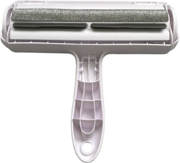 Pet Hair Remover Hond Kat Haar Cleaner Stripped Tapijt Haar Kleverige Haren Roller Stickingthe Hond Kat Haar Cleanning Tool huisdier Su grijs