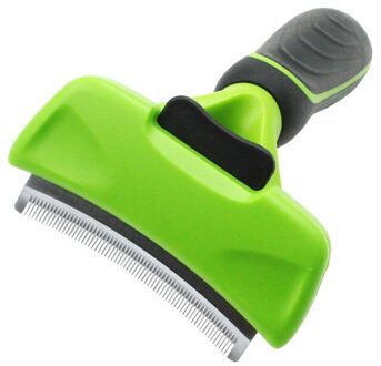 Pet Hair Remover Kammen Kat Grooming Brush Deshedding Tool Rand Trimmen Kam 100mm