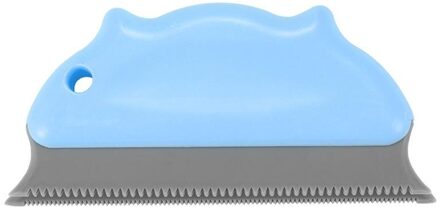 Pet Hair Remover Kammen Voor Honden Borstel Korte Lange Haar Bont Verlies Verwijderen Kat Hond Brush Grooming Gereedschap Hond levert blauw