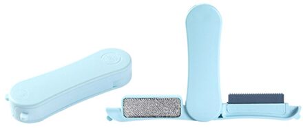 Pet Hair Remover Reinigingsborstel Bont Verwijderen Roller Lint Borstel Hond Kat Dieren Haar Borstel Auto Kleding Couch Sofa Tapijten kammen lucht blauw