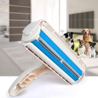 Pet Hair Remover Roller Plakken Borstel Voor Hond Kat Accessoires Grooming Borstel Meubels Sofa Kleren Schoonmaken Pluizenborstel
