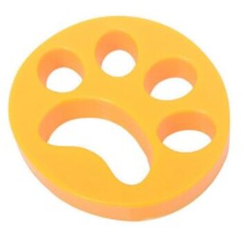 Pet Hair Remover Wasmachine Accessoire Kat Hond Bont Lint Haar Remover Wasdroger Herbruikbare Reiniging Wasserij Droger Catcher geel 02