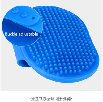 Pet Hond Kat Bad Borstel Hond Cleaner Plastic Hond Massage Borstel Kleine Huisdier Toiletartikelen Kat Ovale Douche Handschoenen Schoonmaken levert