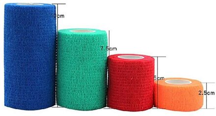 Pet Hond Kat Bandage Wrap Voor Dieren, Huisdier Niet-geweven Stof Met Zelf Gehandeld Voet Bandage, 10 Cm/3.94 10CM