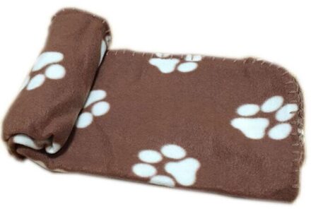 Pet Hond Kat Deken Zachte Handdoek Poot Mat Voor Grote Hond Puppy Bed Quilt Badhanddoek Huisdier Kat Kussen Douche schoonmaakproducten bruin