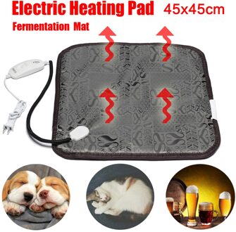 Pet Hond Kat Elektrische Verwarming Pad Winter Warmer Tapijt Voor Bed Dieren Elektrische Deken Thuis Bier Brouwen Gisting Heater Mat