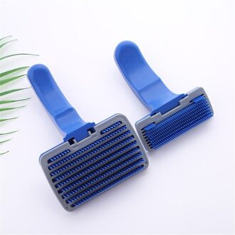 Pet Hond Kat Grooming Ontharen Kam Handleiding Ontharing Borstel Pet Grooming Massage Kam Hond Borstel Zelfreinigende Huisdier Producten L 12X7.5CM