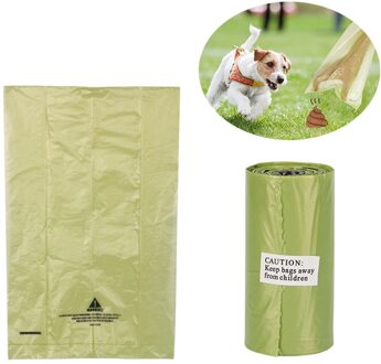 Pet Hond Kat Kak Zak Vuilniszakken Milieubescherming Lekvrije Biologisch Afbreekbaar Clean-up Bag Afval Pick Up schoon Zak