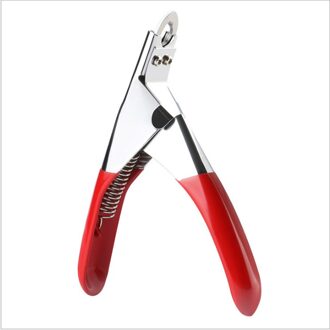 Pet Hond Kat Nail Toe Claw Clippers Schaar Trimmer Cutter Grooming Tool Pet Hond Kat Nail File Kit rood