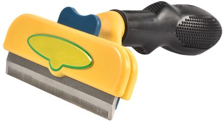 Pet Hond Kat Ontharing Borstel Trimmer Kam Vergieten Hark Huid Borstels Bont Grooming Tool