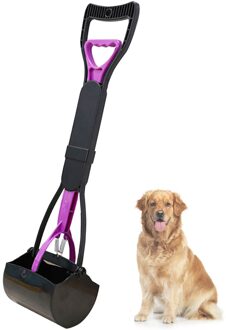 Pet Hond Kat Pooper Scooper Lange Handvat Kaak Kak Scoop Outdoor Cleaner Afval Pick Up Handig Dier Afval Voor Hond levert
