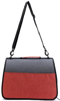 Pet Outdoor Travel Kat Een Hand Diagonaal Gaas Tas Draagbare Ademend En Handig Sterke Gesp Tas