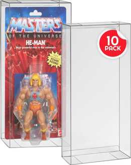 PET Protectors 10-Pack for Masters of the Universe Origins Power Posing (Carded) Box Figures