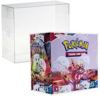 PET Protectors 5-Pack for Booster Boxes / Elite Trainer Boxes Ver. 1