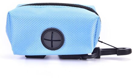 Pet Puppy Kat Pick Up Kak Tas Dispenser Draagbare Hond Kak Afval Tas Houder blauw