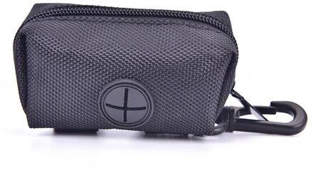 Pet Puppy Kat Pick Up Kak Tas Dispenser Draagbare Hond Kak Afval Tas Houder zwart