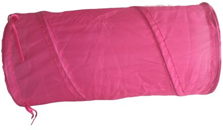 Pet Puppy Kitten Tunnel Toys Type Kat Hond Platte Bal Tunnel Voor Hondenbezitters Om Trein Speelgoed Roze