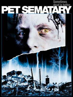 Pet Semetary Sometimes Dead Is Better Women's T-Shirt - Zwart - L