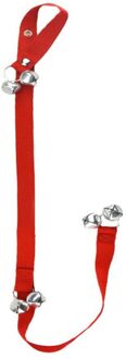 Pet Training Deurbel Touw Huisdier Deurbel Touw Hond Deurbel Honden Uit Alarmbellen Dierbenodigdheden Q40 rood