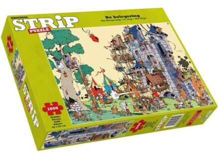 Peter de Smet - De Belegering Strip Puzzel 1000 Stukjes