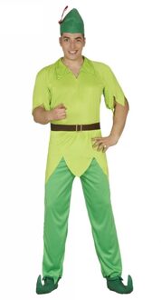 Peter Pan kostuum man Groen