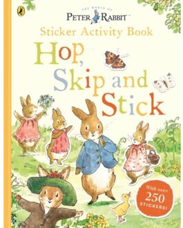 Peter Rabbit Hop, Skip, Stick Sticker Activity - Beatrix Potter