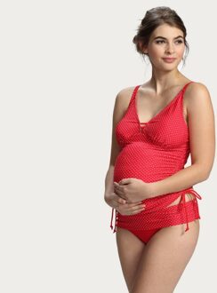 Petit Amour ZwangerschapsTankini Ava Opvallend Rood - L|