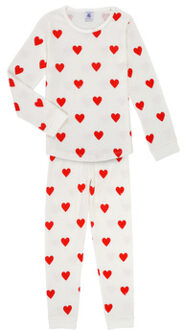 Petit Bateau Kinder Meisjes Pyjamaset - Maat 86