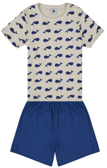 Petit Bateau Pyjama-sets Petit Bateau PYJACOURT" Marine - 6 jaar,8 jaar,10 jaar,12 jaar