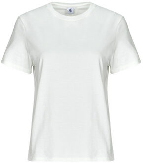 Petit Bateau T-shirt Korte Mouw Petit Bateau MC COL ROND" Wit - XXL, M, L, XL, XS