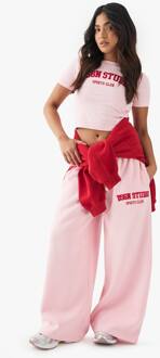 Petite Dsgn Studio Rechte Been Jogger, Pink - XL