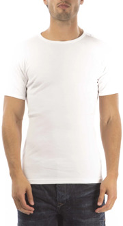 Petrol Benzine t-shirt ronde hals wit (2 pack) Petrol , White , Heren - 2Xl,Xl,L,M,S