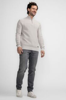 Petrol Half Zip Pullover Ecru Beige - XXL